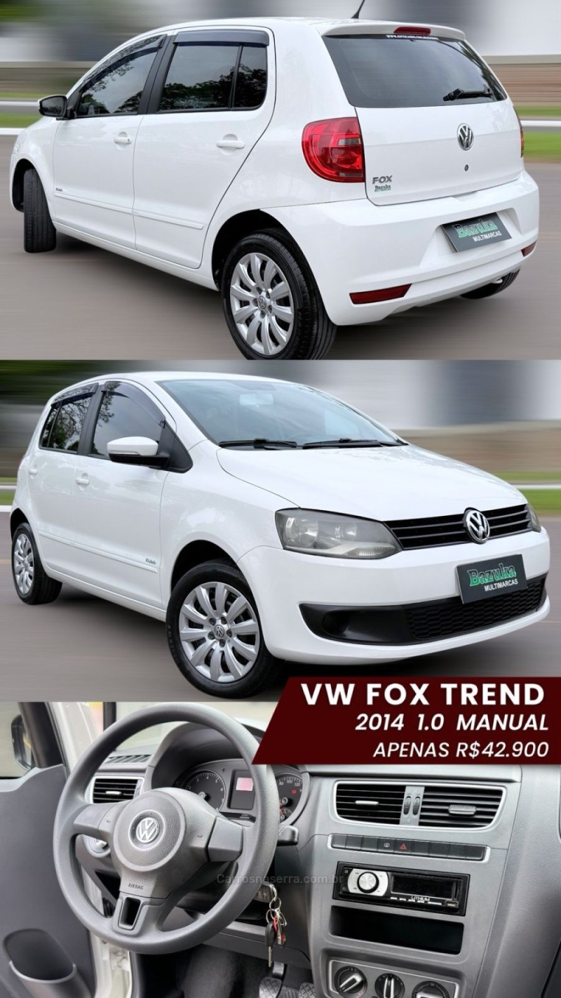 FOX 1.0 MI 8V FLEX 4P MANUAL - 2014 - NOVO HAMBURGO