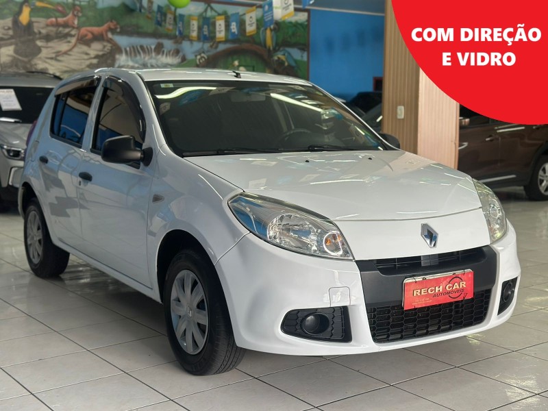 sandero 1.0 authentique 16v flex 4p manual 2013 caxias do sul