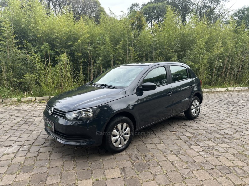 gol 1.0 mi 8v flex 4p manual g.vi 2014 nova prata