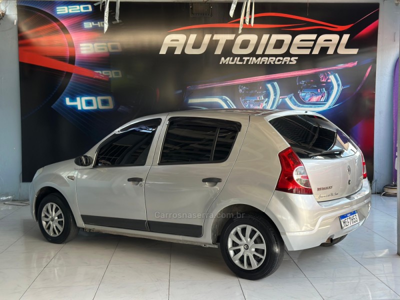 SANDERO 1.6 EXPRESSION 16V FLEX 4P MANUAL - 2009 - NOVO HAMBURGO