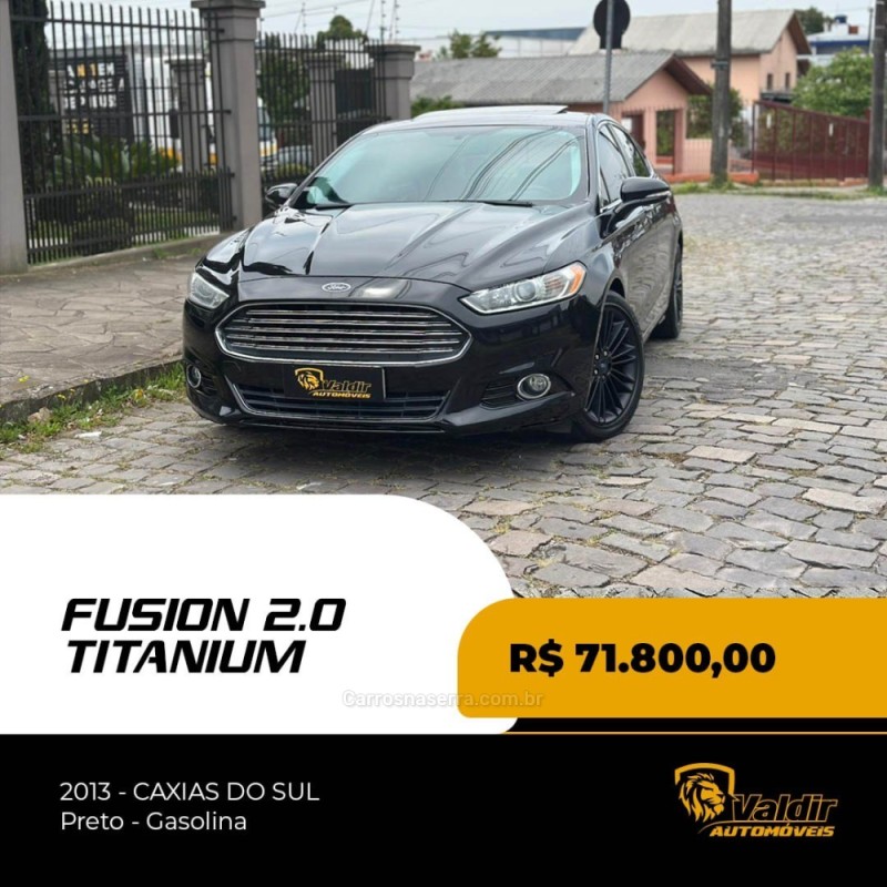 fusion 2.0 titanium gtdi ecoboost fwd gasolina 4p automatico 2013 caxias do sul