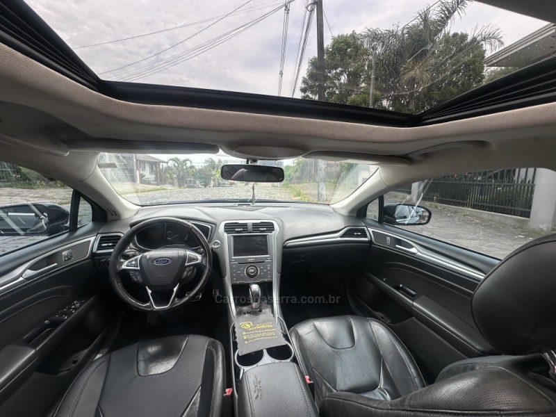 FUSION 2.0 TITANIUM GTDI ECOBOOST FWD GASOLINA 4P AUTOMÁTICO - 2013 - CAXIAS DO SUL