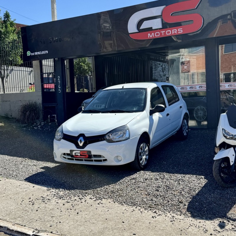 CLIO 1.0 AUTHENTIQUE 16V FLEX 4P MANUAL - 2014 - NOVO HAMBURGO