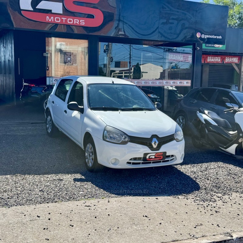 clio 1.0 authentique 16v flex 4p manual 2014 novo hamburgo