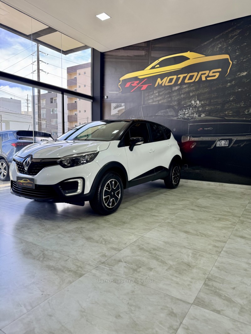 captur 1.6 life 16v flex 4p automatico 2019 caxias do sul