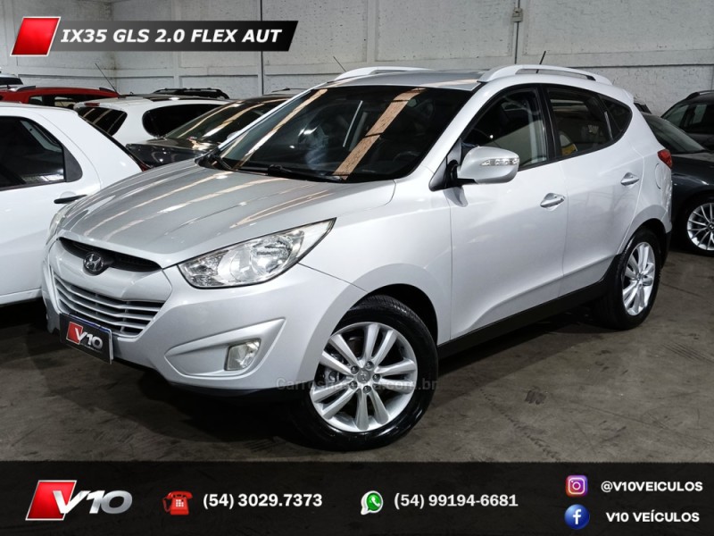 ix35 2.0 mpfi gls 16v flex 4p automatico 2014 caxias do sul