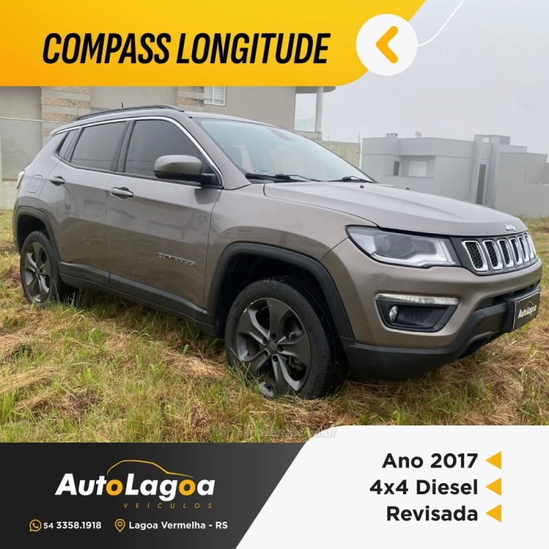 compass 2.0 16v diesel longitude 4x4 automatico 2017 lagoa vermelha