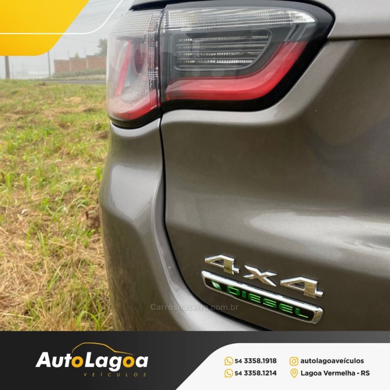 COMPASS 2.0 16V DIESEL LONGITUDE 4X4 AUTOMÁTICO - 2017 - LAGOA VERMELHA