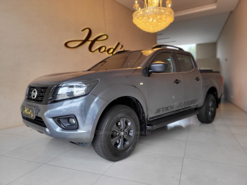 FRONTIER 2.3 ATTACK 4X4 CD BI-TURBO DIESEL 4P AUTOMÁTICO - 2021 - CANELA