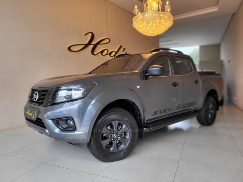 frontier 2.3 attack 4x4 cd bi turbo diesel 4p automatico 2021 canela