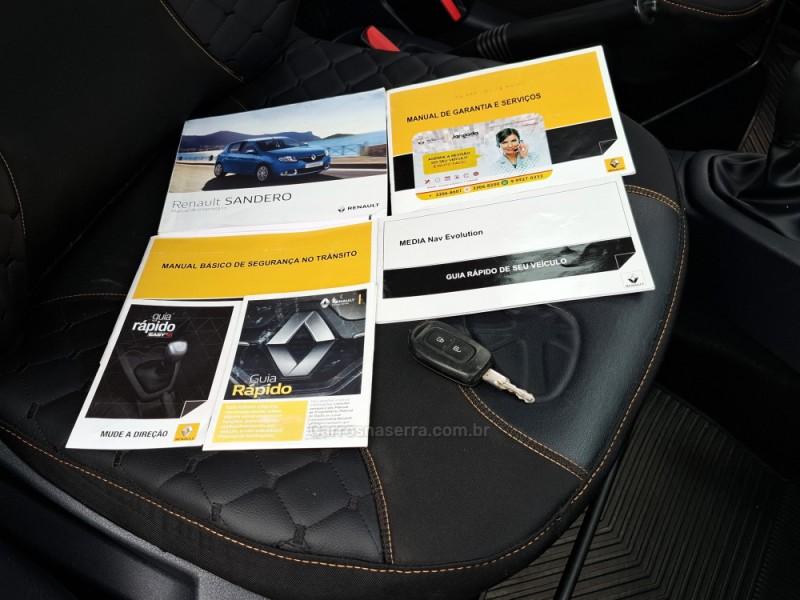 SANDERO 1.6 STEPWAY 16V FLEX 4P AUTOMÁTICO - 2017 - BENTO GONçALVES