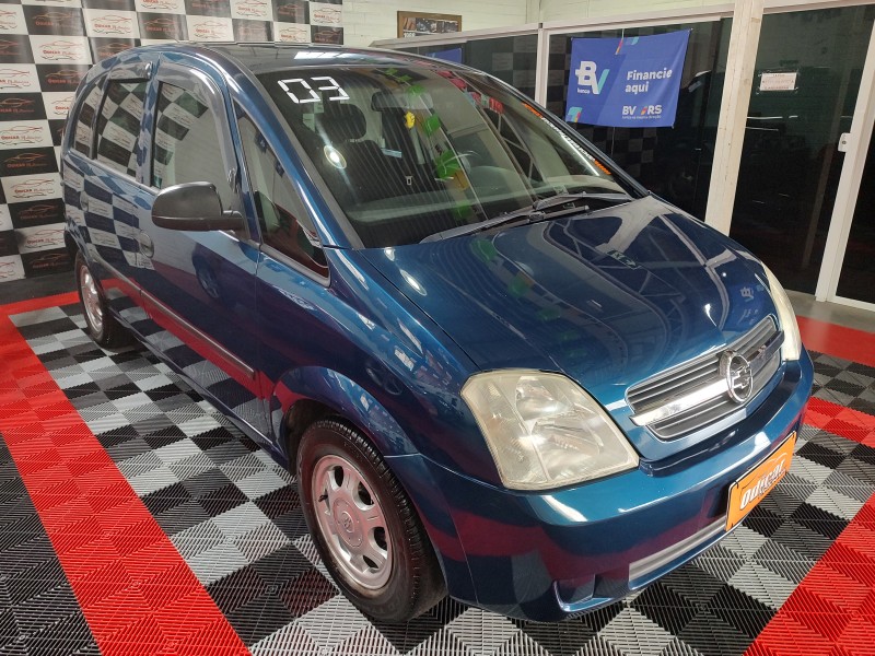 meriva 1.8 mpfi 8v gasolina 4p manual 2003 caxias do sul