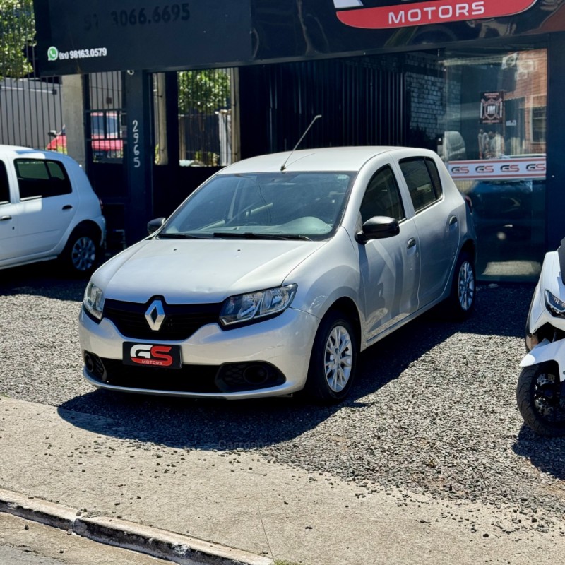 SANDERO 1.0 AUTHENTIQUE 16V FLEX 4P MANUAL - 2015 - NOVO HAMBURGO