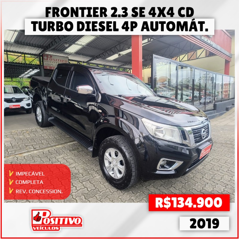 FRONTIER 2.3 SE 4X4 CD TURBO ELETRONIC DIESEL 4P AUTOMÁTICO