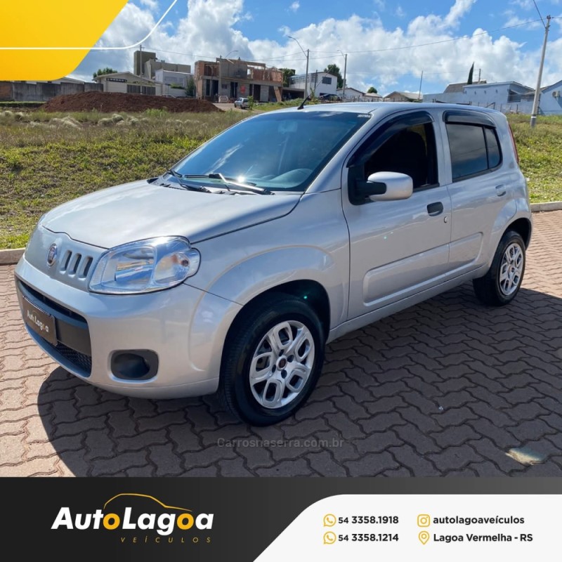 UNO 1.0 VIVACE 8V FLEX 2P MANUAL - 2011 - LAGOA VERMELHA