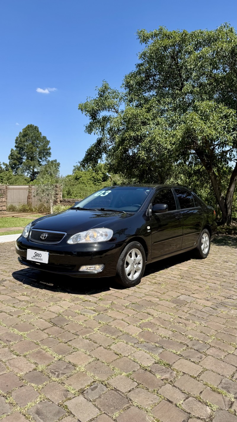 corolla 1.8 se g 16v gasolina 4p automatico 2003 lajeado