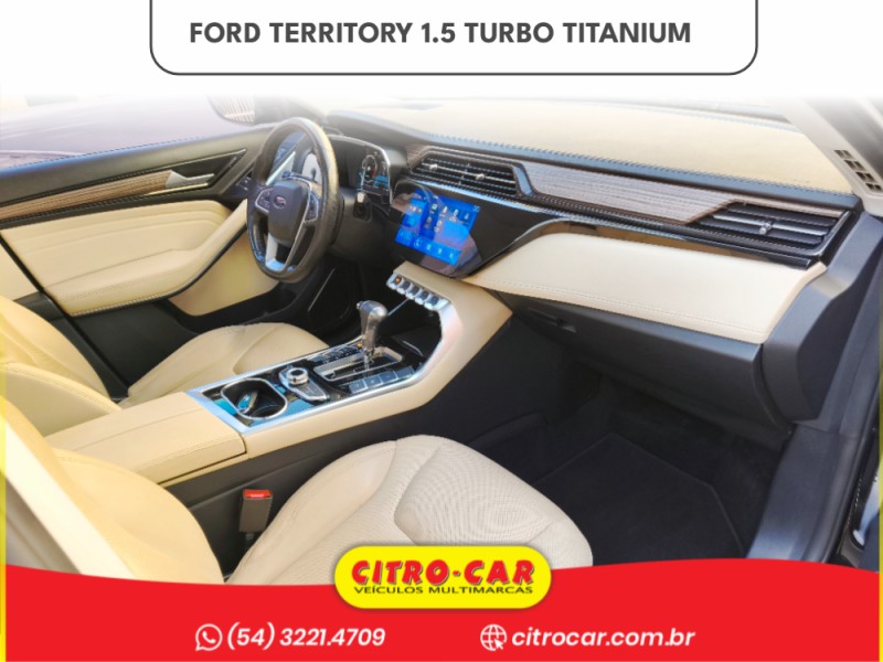 TERRITORY 1.5 GTDI ECOBOOST TITANIUM 16V GASOLINA 4P AUTOMÁTICO - 2021 - CAXIAS DO SUL