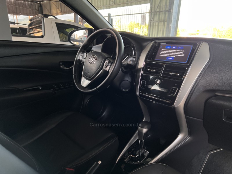 YARIS 1.5 XLS CONNECT 16V FLEX 4P AUTOMÁTICO - 2020 - BOM PRINCíPIO