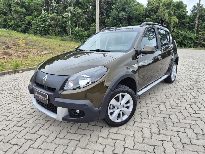 sandero 1.6 stepway 8v flex 4p manual 2014 bento goncalves