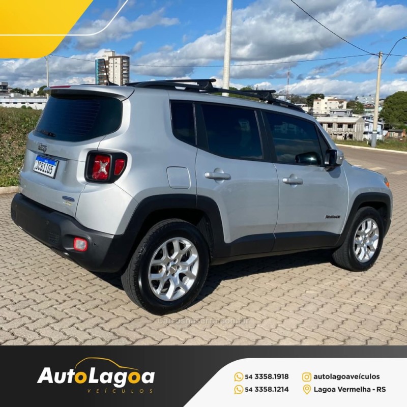 RENEGADE 2.0 16V TURBO DIESEL LONGITUDE 4P 4X4 AUTOMÁTICO - 2016 - LAGOA VERMELHA