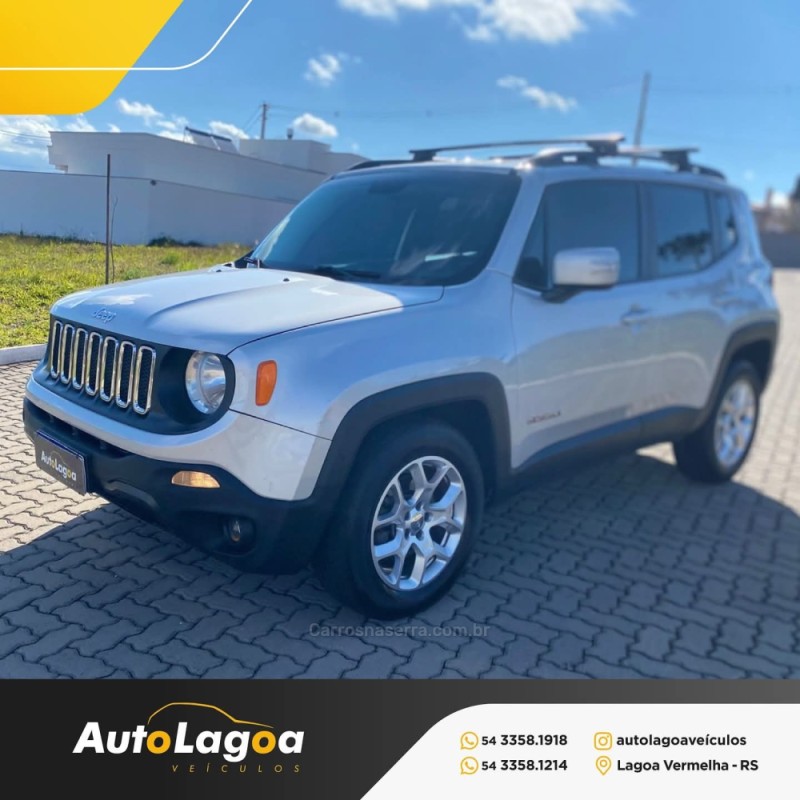 RENEGADE 2.0 16V TURBO DIESEL LONGITUDE 4P 4X4 AUTOMÁTICO - 2016 - LAGOA VERMELHA
