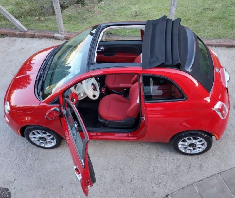 500 1.4 cabrio 8v flex 2p automatizado 2014 flores da cunha