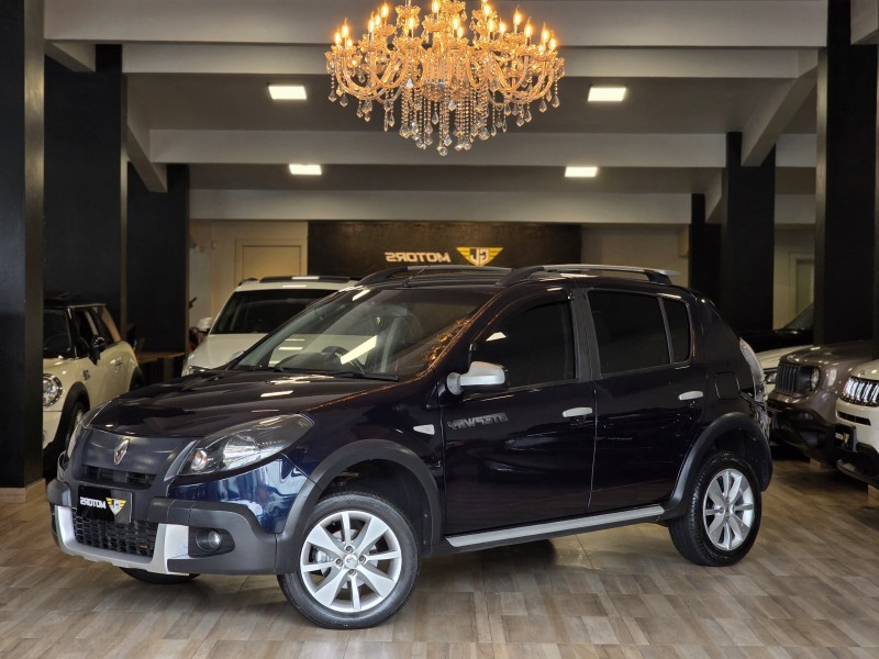 sandero 1.6 stepway 16v flex 4p manual 2012 caxias do sul