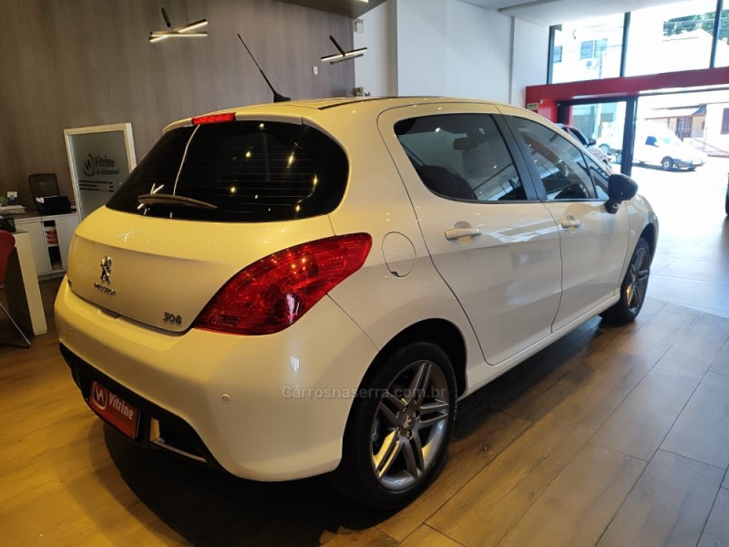308 1.6 GRIFFE THP 16V GASOLINA 4P AUTOMÁTICO - 2015 - ERECHIM