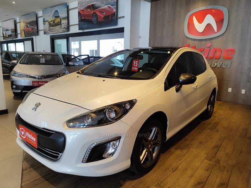 308 1.6 GRIFFE THP 16V GASOLINA 4P AUTOMÁTICO - 2015 - ERECHIM