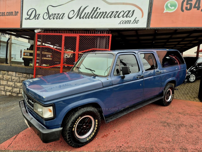 veraneio 4.0 custom s 8v diesel 4p manual 1992 farroupilha