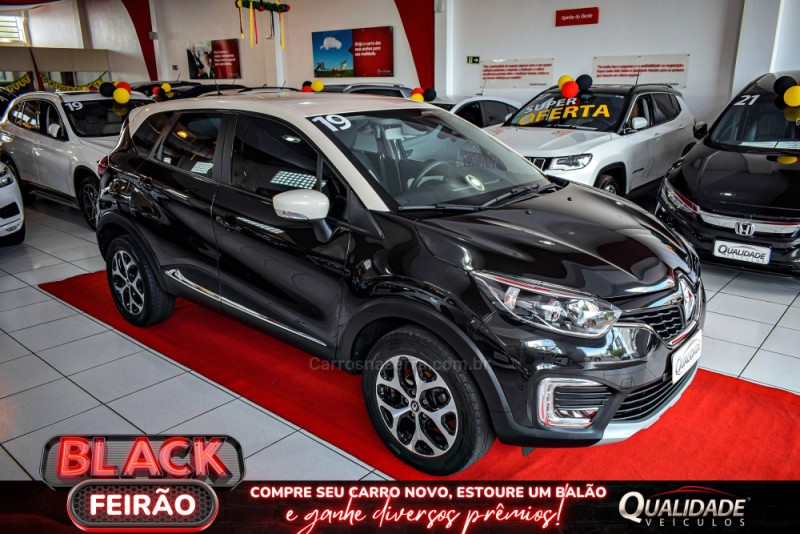 captur 1.6 16v flex intense automatico 2019 santa cruz do sul