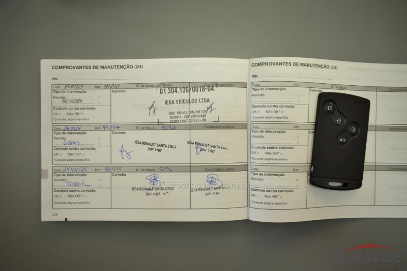 CAPTUR 1.6 16V FLEX INTENSE AUTOMÁTICO - 2019 - SANTA CRUZ DO SUL