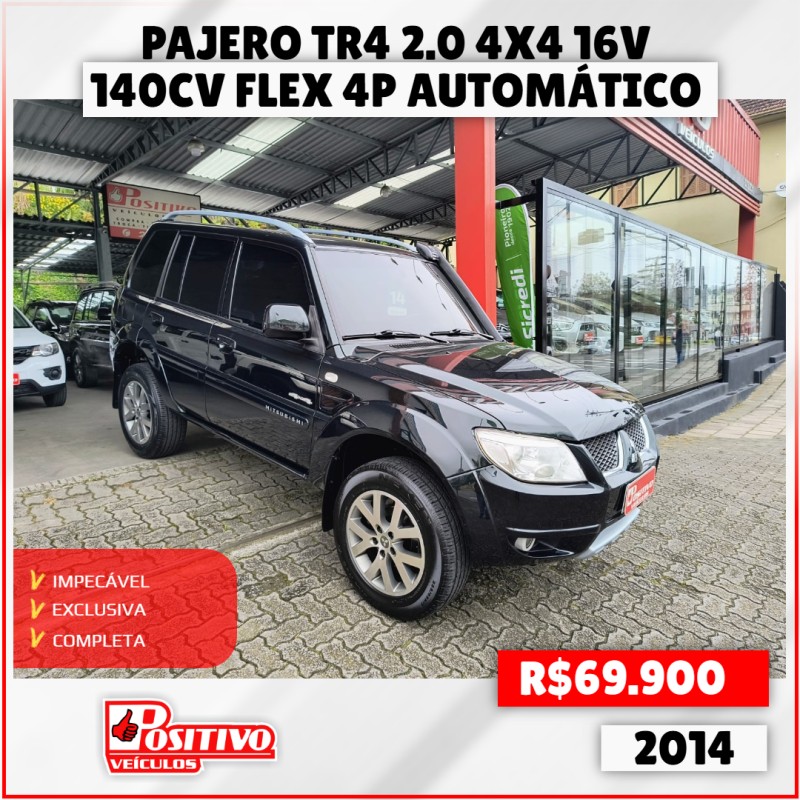 PAJERO TR4 2.0 4X4 16V 140CV FLEX 4P AUTOMÁTICO