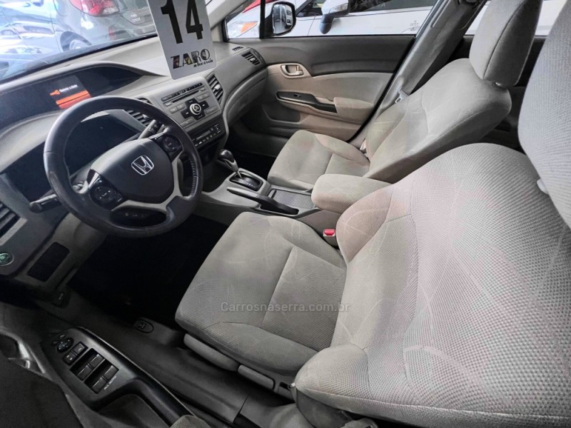 CIVIC 1.8 LXS 16V FLEX 4P AUTOMÁTICO - 2014 - CARLOS BARBOSA