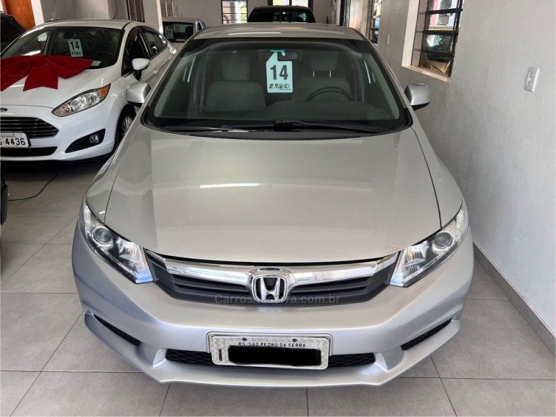 CIVIC 1.8 LXS 16V FLEX 4P AUTOMÁTICO - 2014 - CARLOS BARBOSA