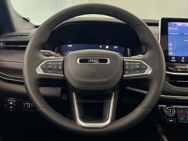 COMPASS 2.0 HURRICANE BLACKHAWK 4X4 TURBO GASOLINA 4P AUTOMÁTICO - 2025 - FLORES DA CUNHA