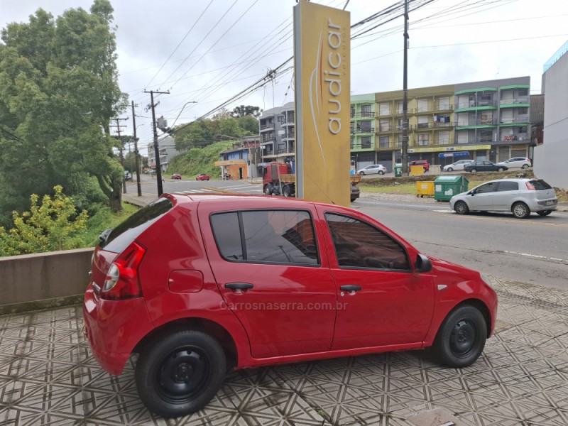 SANDERO 1.0 AUTHENTIQUE 16V FLEX 4P MANUAL - 2010 - CAXIAS DO SUL