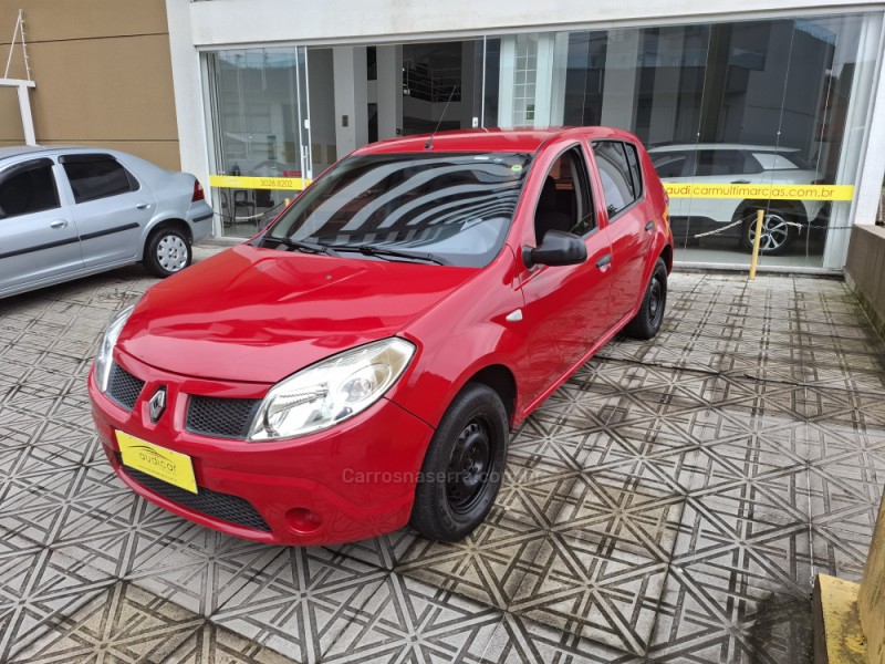 SANDERO 1.0 AUTHENTIQUE 16V FLEX 4P MANUAL - 2010 - CAXIAS DO SUL