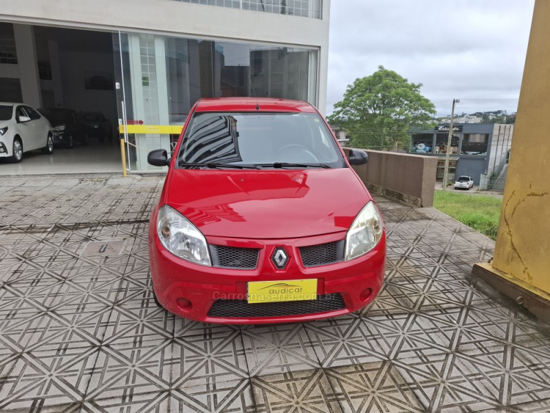 sandero 1.0 authentique 16v flex 4p manual 2010 caxias do sul