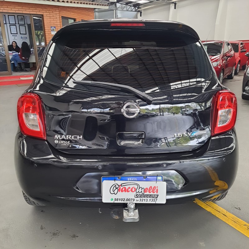 MARCH 1.6 SV 16V FLEX 4P XTRONIC - 2018 - CAXIAS DO SUL