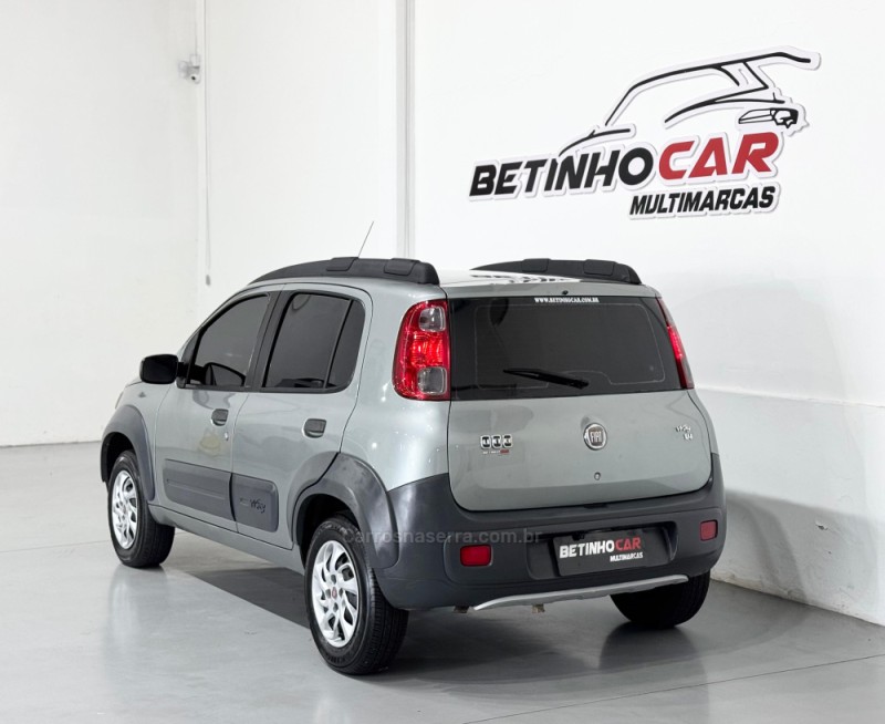 UNO 1.4 EVO WAY 8V FLEX 4P MANUAL - 2012 - ESTâNCIA VELHA