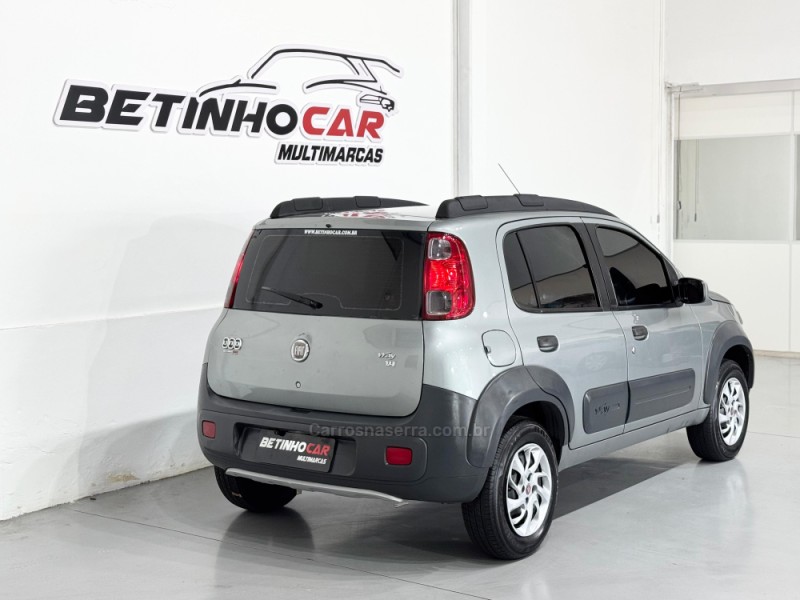 UNO 1.4 EVO WAY 8V FLEX 4P MANUAL - 2012 - ESTâNCIA VELHA