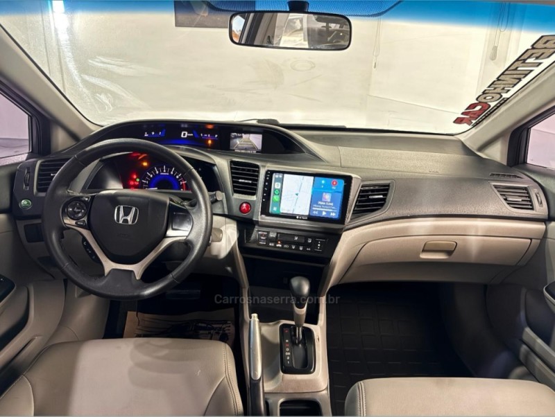 CIVIC 1.8 LXS 16V FLEX 4P AUTOMÁTICO - 2015 - ESTâNCIA VELHA