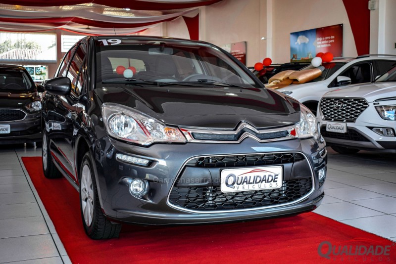 C3 1.6 ATTRACTION 16V FLEX 4P AUTOMÁTICO - 2019 - SANTA CRUZ DO SUL
