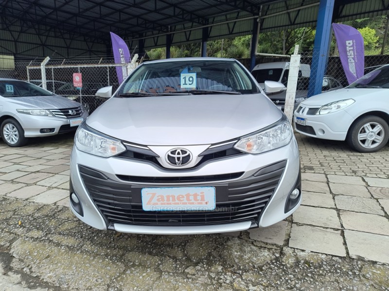 YARIS 1.5 XS CONNECT SEDAN 16V FLEX 4P AUTOMÁTICO - 2019 - BENTO GONçALVES
