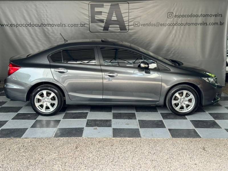 CIVIC 2.0 EXR 16V FLEX 4P AUTOMÁTICO - 2014 - NOVA PRATA