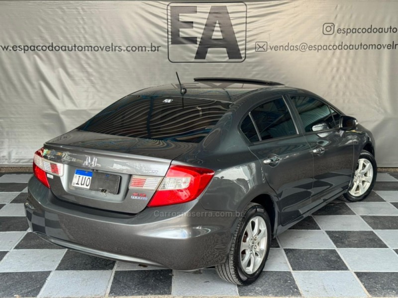 CIVIC 2.0 EXR 16V FLEX 4P AUTOMÁTICO - 2014 - NOVA PRATA