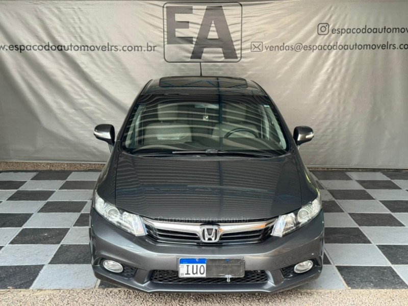 CIVIC 2.0 EXR 16V FLEX 4P AUTOMÁTICO - 2014 - NOVA PRATA