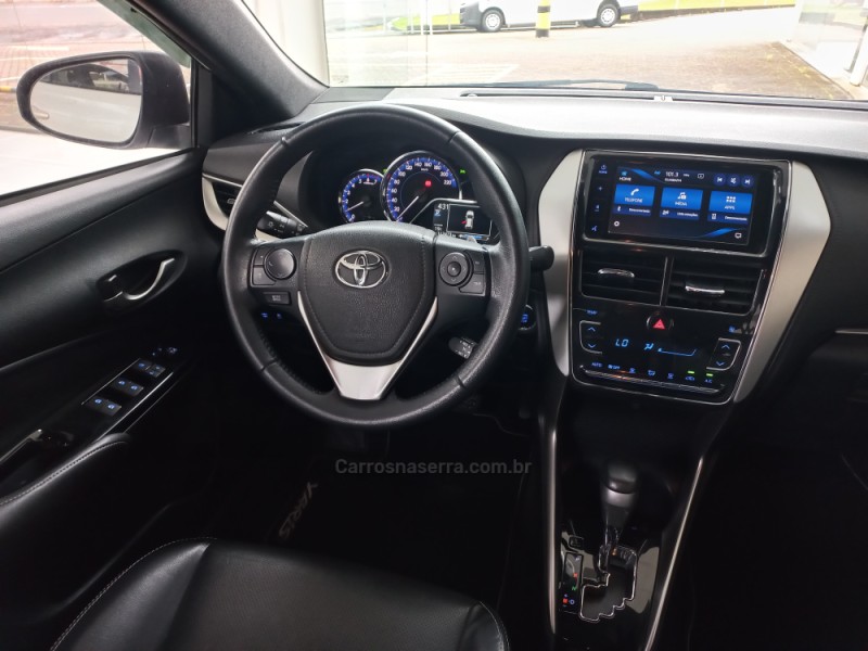 YARIS 1.5 XS 16V FLEX 4P AUTOMÁTICO - 2019 - TAQUARA