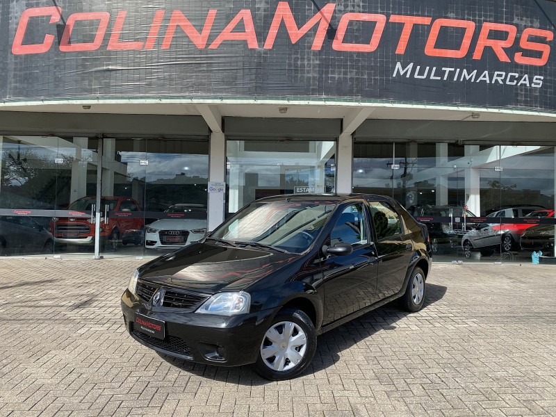 logan 1.0 authentique 16v flex 4p manual 2008 caxias do sul